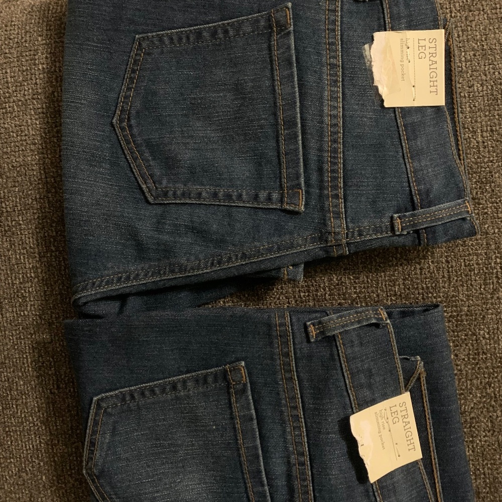 Petite Straight Leg Jeans